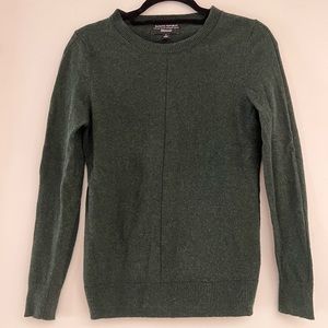 Banana Republic Filpucci Green Pullover Sweater Fine Italian Yarn Women's Small